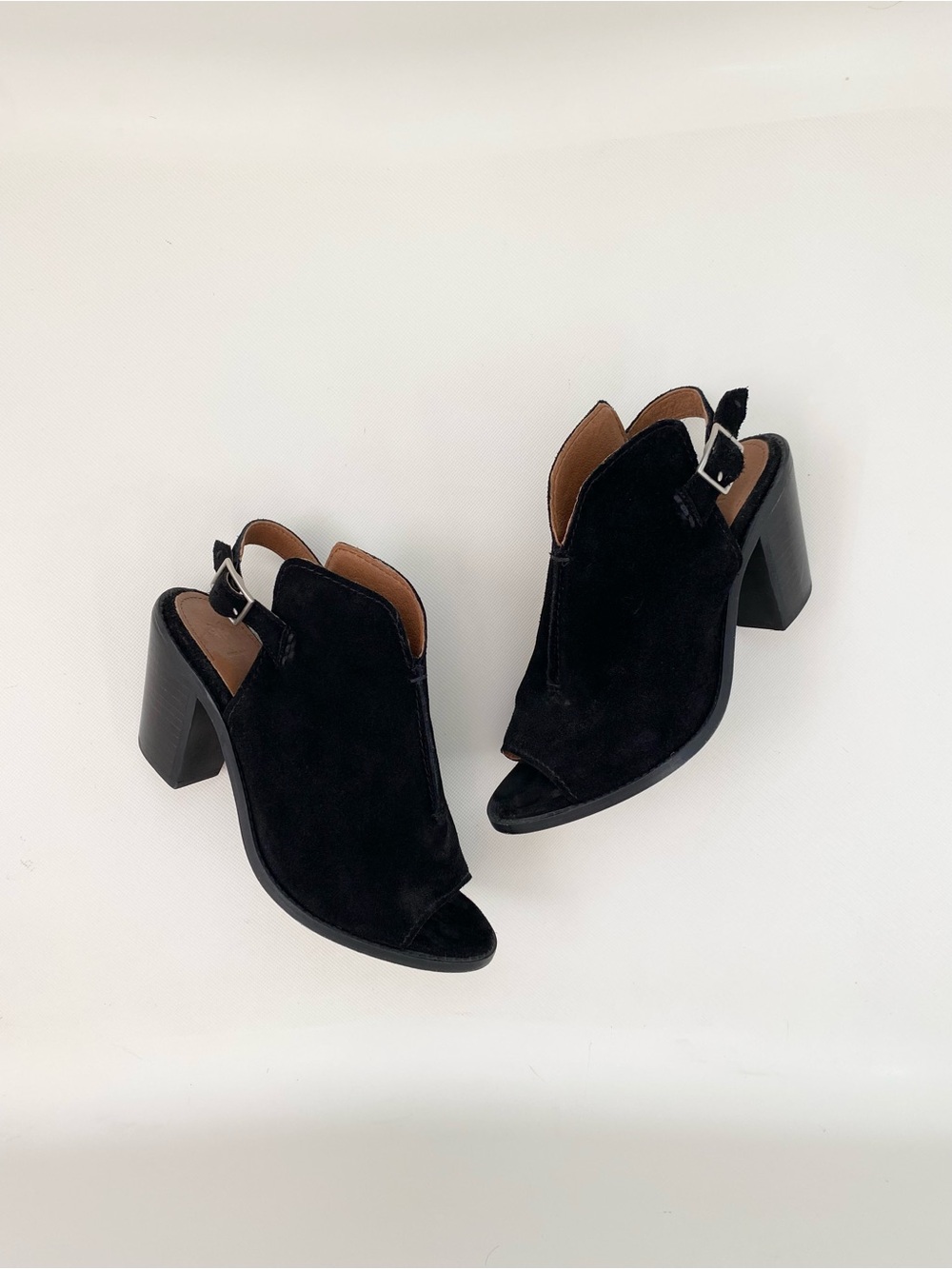 Frye Dani Suede Slingback Heels